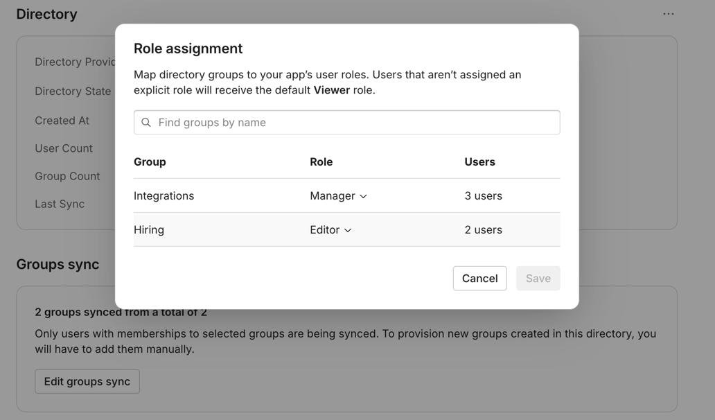 Turn on Single Sign-On (SSO) with SAML and Directory Sync with SCIM